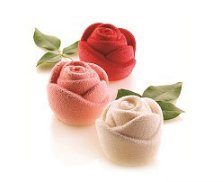 Форма силиконовая для десертов Silikomart ROSA 70х55 мм 