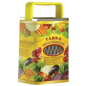 Терка чотиристороння з нержавіючої сталі