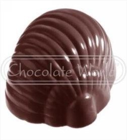 Форма для шоколада Chocolate World Ракушка 15 г 35x29x21 мм
