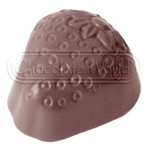 Форма для шоколада Chocolate World Клубника 12 г 34x31x17,5 мм