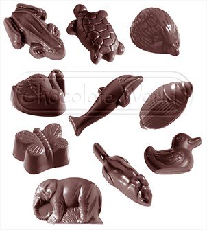 Форма для шоколаду Chocolate World Звірі 7,5 г