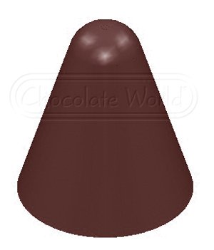 Форма для шоколаду Chocolate World Конус 10 г 26,5x30 мм 