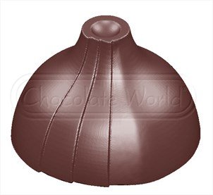Форма для шоколаду Chocolate World Вулкан 7 г 28x19 мм 
