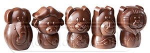Форма для шоколада Chocolate World Зоопарк 12 г 275x135x24 мм