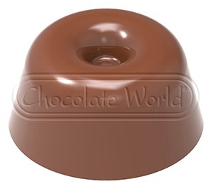 Форма для шоколаду Chocolate World Коло із краплею 10 г 29х29х15 мм 