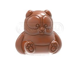 Форма для шоколаду Chocolate World Панда 16,5 г 36,5x34х12,5 мм 