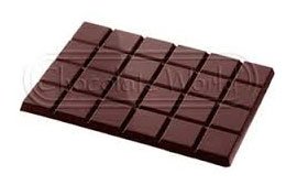 Форма для шоколада Chocolate World Плитка классическая 210 г 160x110x11 мм