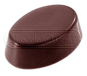 Форма для шоколаду Chocolate World Овал 7 г 33x22x12 мм 