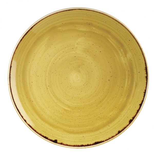 Тарелка Churchill серия Stonecast Mustard Seed Yellow 28,8 см