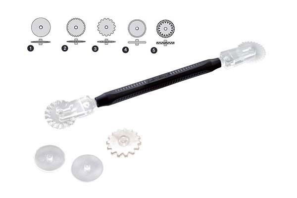 Инструмент для мастики Silikomart 5 насадок d 22 мм