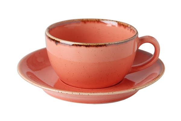Блюдце Porland Seasons Orange 15 см под чашку 213-322125.O, 213-322134.O
