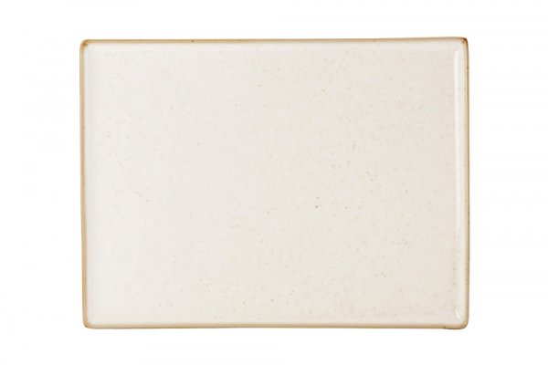 Тарелка прямоугольная Porland Seasons Beige 35х26 см