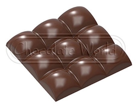Форма для шоколада Chocolate World Плитка сфера 77,5 г 79,5x79,5x13,5 мм