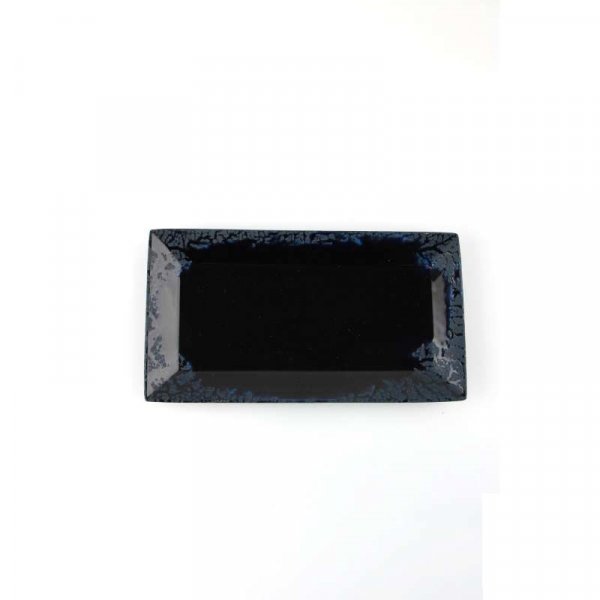 Блюдо прямоугольное Porland Root Blue Alumilite 22 см