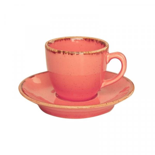 Чашка кавова Porland Seasons Orange 80 мл із блюдцем