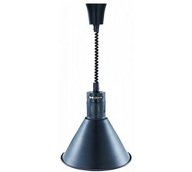 Лампа инфракрасная HURAKAN HKN-DL800 ЧЁРНАЯ