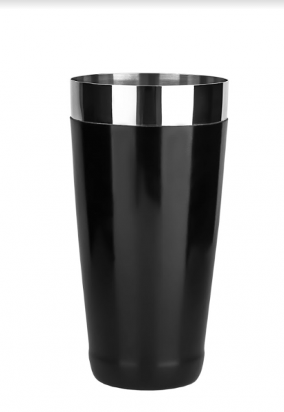 Шейкер з обтяжувачем чорний 840 мл