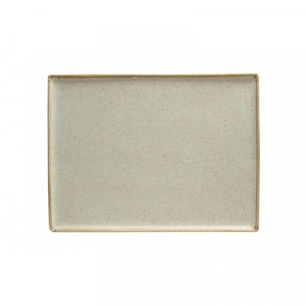 Тарілка прямокутна Porland Seasons Beige 18х13 см