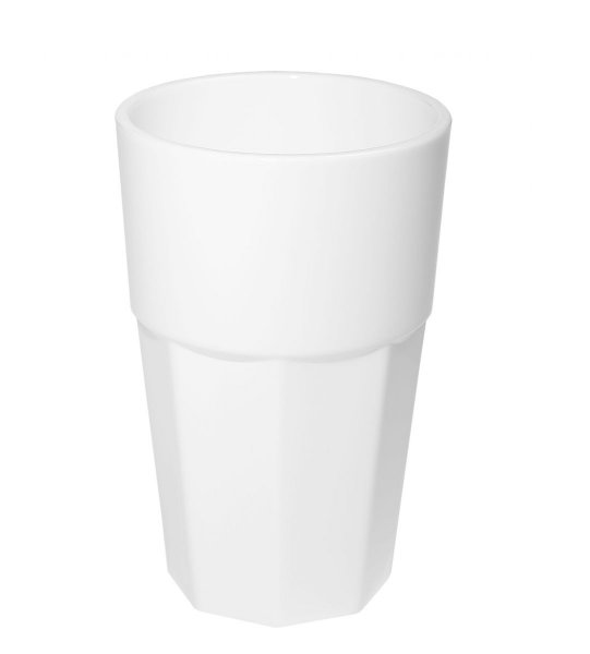 Стакан Гранит из поликарбоната белый 300 мл