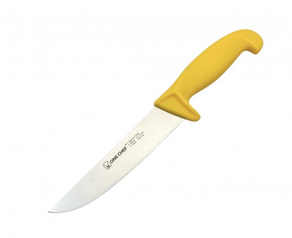 Нож для обработки мяса One Chef 16,5 см желтый