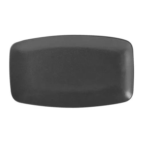 Блюдо прямоугольное Porland Seasons Black 31х18 см