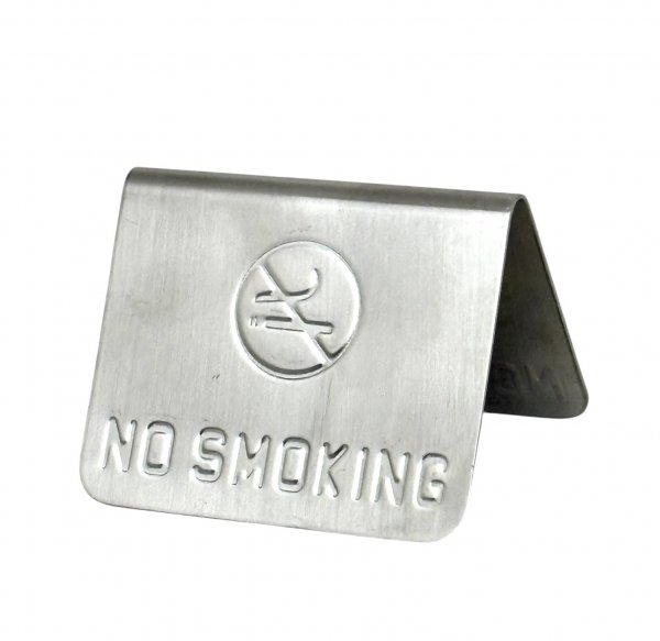 Табличка настольная NO SMOKING 7,5х5,5 см