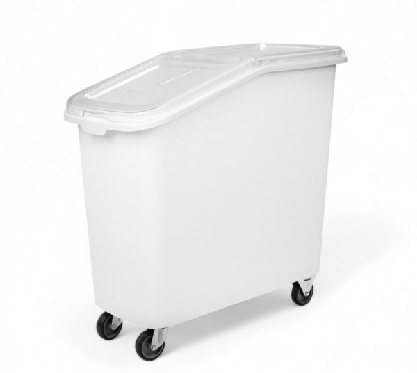 Контейнер для сыпучих ингредиентов напольный на колесиках 82 л