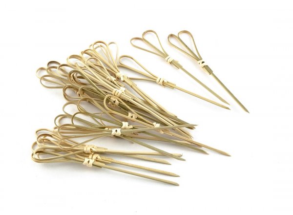 Бамбукова шпажка Серце 150 мм 100 шт