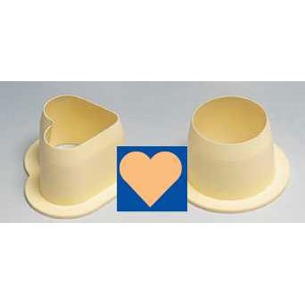 Вирубка для тіста Martellato HEART 65 мм