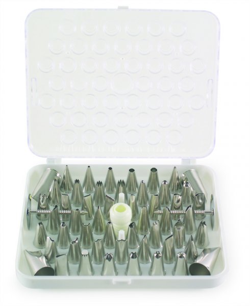 Набор кондитерских насадок Martellato 52 шт