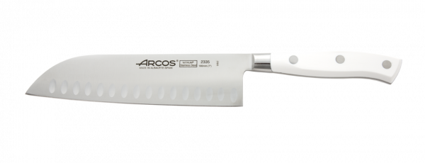 Ніж японський Сантоку Arcos Riviera White 180 мм
