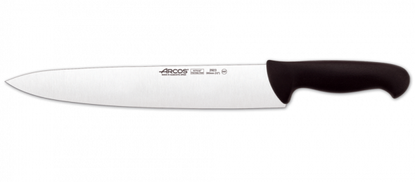 Ніж кухарський Arcos "2900" чорний 300 мм