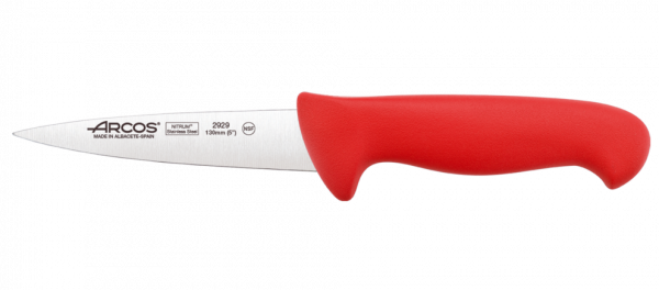 Нож для разделки мяса Arcos "2900" красный 130 мм