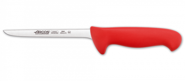 Нож обвалочный Arcos "2900" красный 160 мм