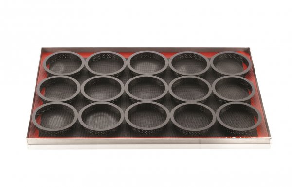 Набір форм для тарталеток Silikomart 4 шт 100х20 мм