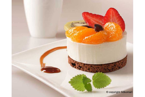 Форма силиконовая для десертов Silikomart PETIT- FOURS 30 мл 40х20 мм