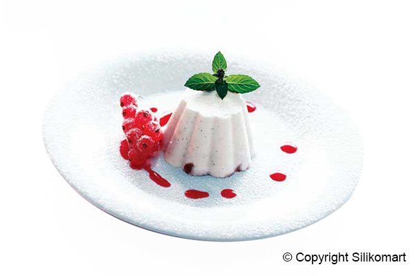 Форма силиконовая для десертов Silikomart BRIOCHETTE CANNELLATA 79х37 мм