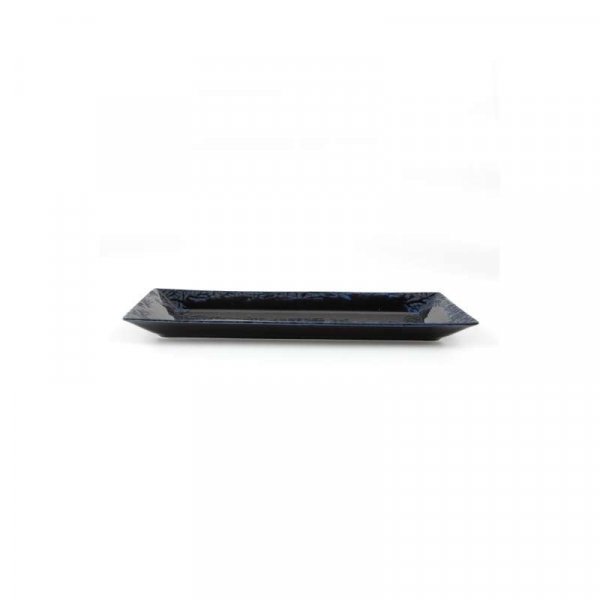 Блюдо прямоугольное Porland Root Blue Alumilite 22 см