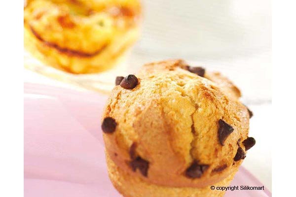 Форма силіконова для десертів Silikomart MUFFIN 75х60 мм