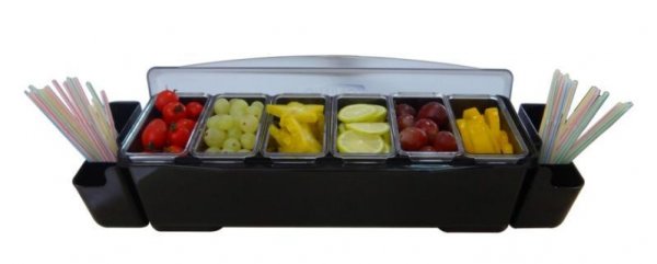 Ящик барний на 6 відділень із поглибленими секціями