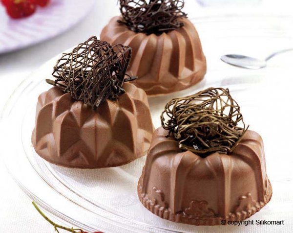 Форма силиконовая для десертов Silikomart FANTASY 100 мл 75х40 мм