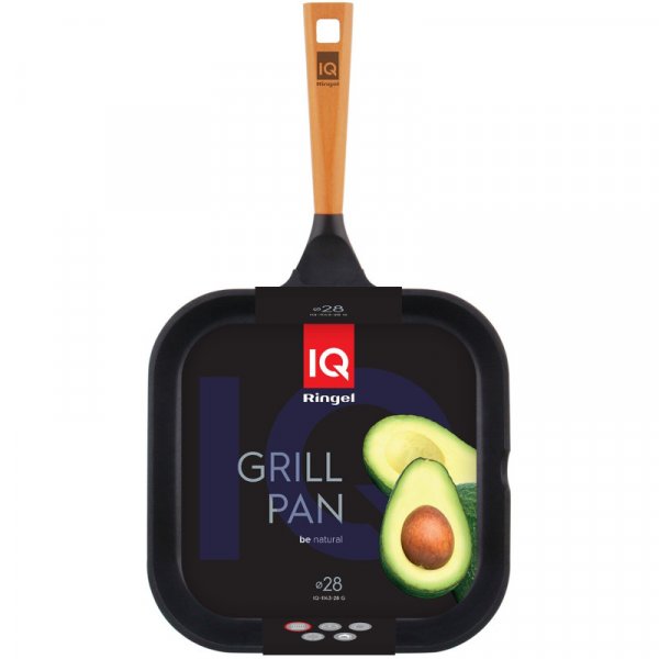 Сковорода RINGEL IQ Be Natural гриль 28 см