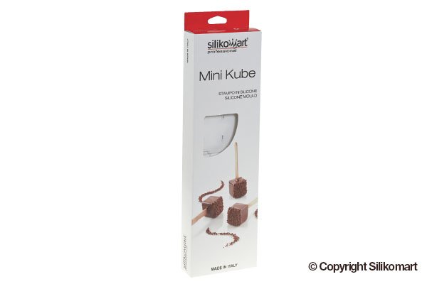 Форма силиконовая для десертов Silikomart MINI KUBE 20х20х20 мм