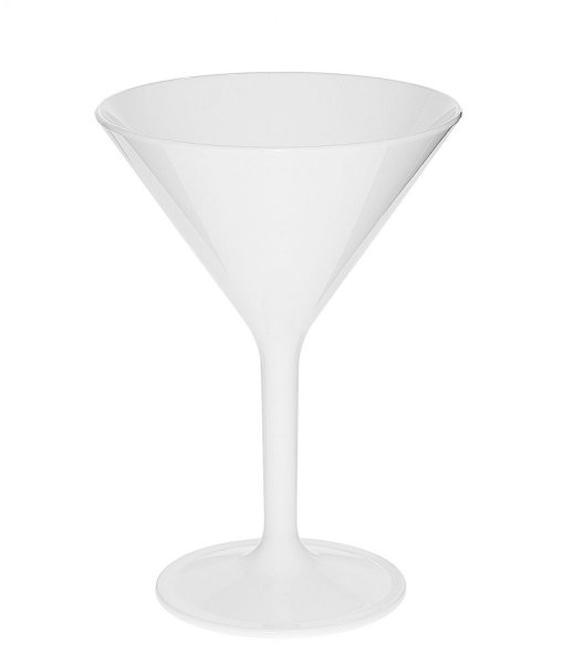 Келих для мартіні з полікарбонату білий 280 мл