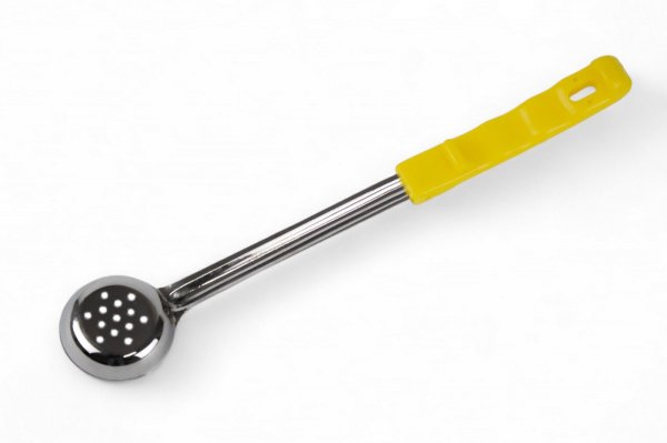 Ложка для соуса перфорированная желтая 30 мл