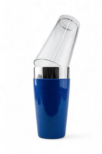 Шейкер Boston 800/500 мл синий