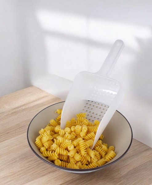 Совок із поліпропілену перфорований матовий 1200 мл