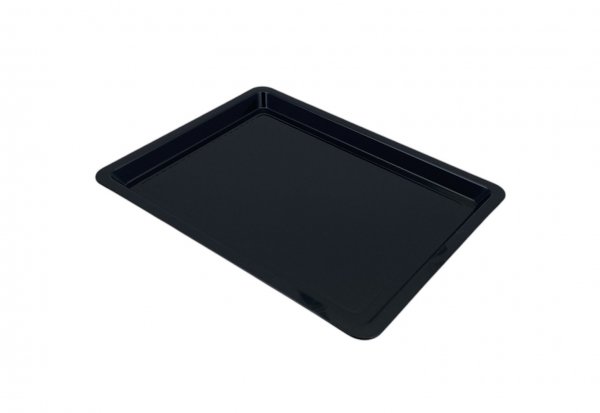 Блюдо для викладки з полікарбонату 26х20 см чорне