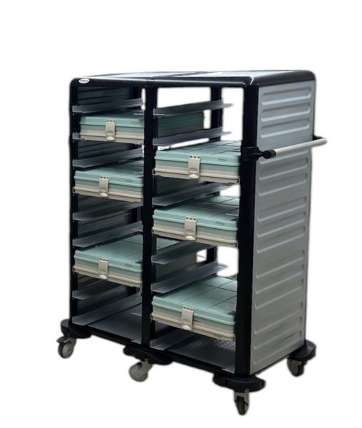 Візок для зберігання та транспортування термобоксів