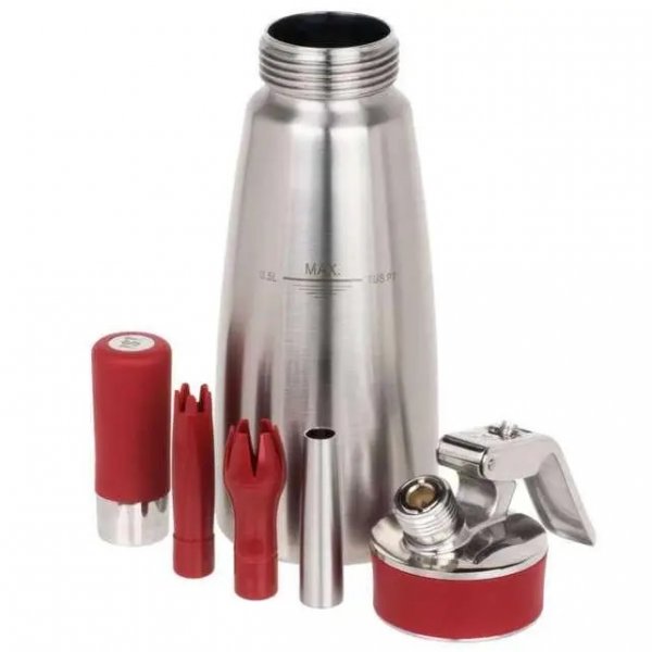 Сифон для холодних і гарячих блюд iSi 1603 Gourmet Whip 0,5 л 